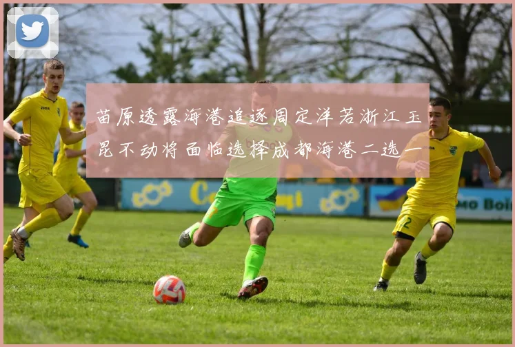 苗原透露海港追逐周定洋若浙江玉昆不动将面临选择成都海港二选一